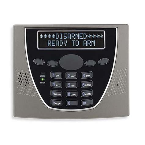 Resideo 6460sc Premium Custom Alpha Keypad For Vista Systems Silver