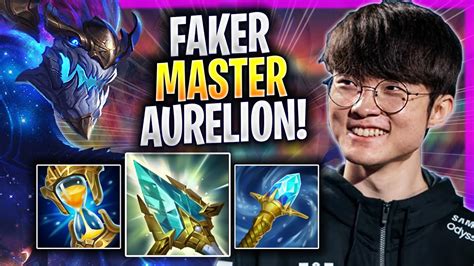 Faker The Master Of Aurelion Sol T1 Faker Plays Aurelion Sol Mid Vs