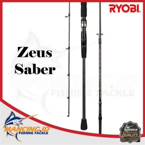 Promo SALE RYOBI ZEUS SABER SPINNING ROD FULL FUJI BUTT JOIN JORAN