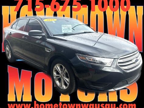 Used Ford Taurus Se Fwd For Sale In Wausau Wi Hometown