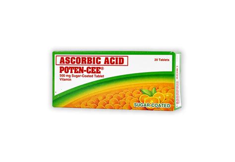 Ascorbic Acid 500mg Potencee Tablets Online At Best Price Getmeds