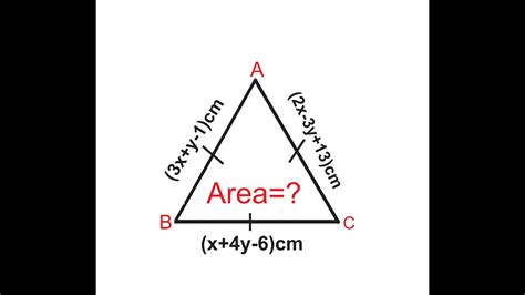 Area Of A Triangle Using Hero S Formula YouTube