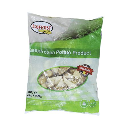 BATATA WEDGES ECOFROST 1000G ALIMENTA ANGOLA RETAIL LDA