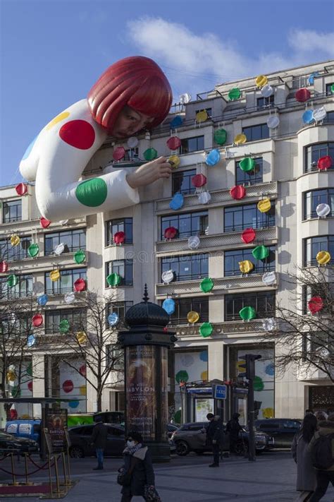 Paris France January 13 2023 Yayoi Kusama X Louis Giant 56 Off