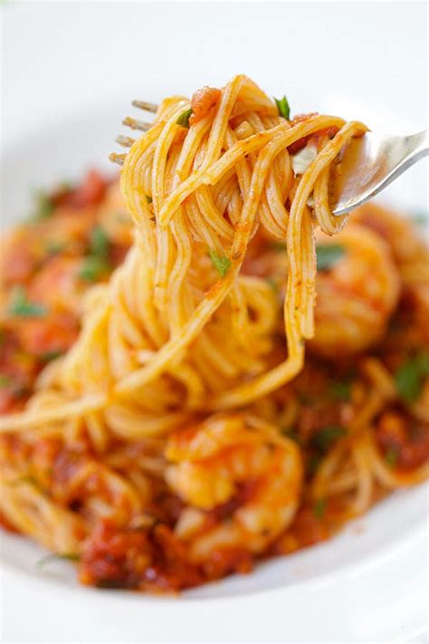 Shrimp Spaghetti Easy Delicious Recipes