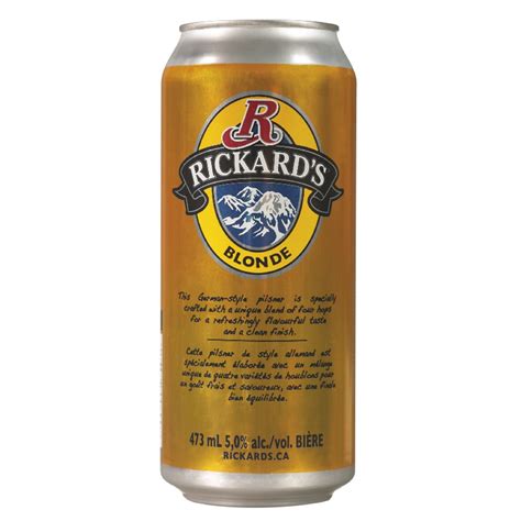 Bière blonde en canette 5 alcool 18 ans