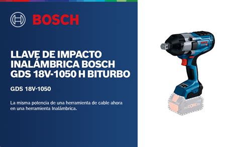 Bosch Llave De Impacto Inal Mbrica Gds V H V Sb Amazon