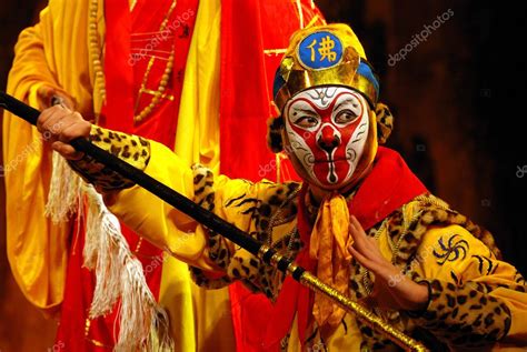 China Opera Monkey King Stock Photo Shupian