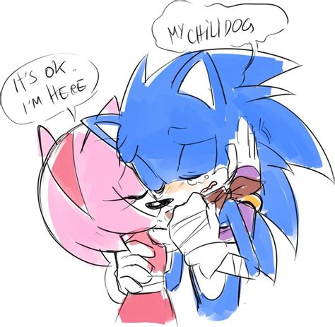 Pin By Ksenia Wag On Sonamy Sonic And Amy Sonic Boom Sonic