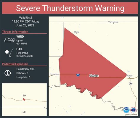 Nws Severe Tstorm On Twitter Severe Thunderstorm Warning Including