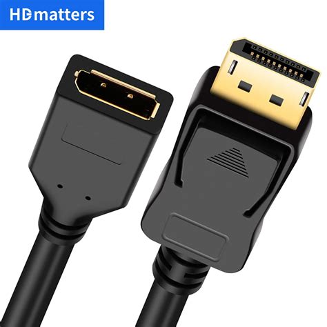 Cable De Extensi N DisplayPort Macho A Hembra 4K Largo 3M 1 8 M 144Hz