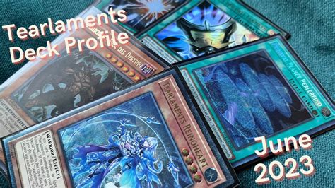 1st Place Locals Yu Gi Oh Tearlament Deck Profile Post June 2023