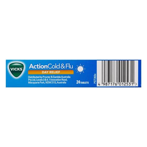 Buy Vicks Action Cold And Flu Day Relief Pack Online At Chemist