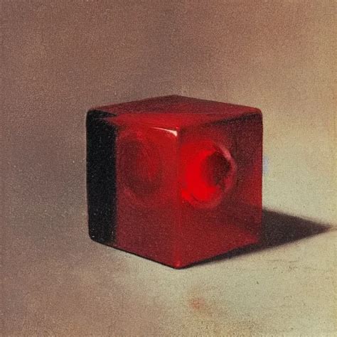 Chrome Spheres On A Red Cube By Vasily Perov Stable Diffusion OpenArt