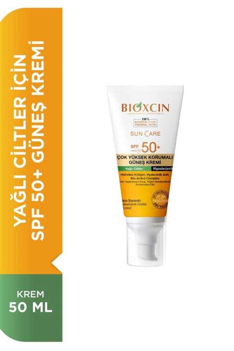 Bioxcin Sun Care Ok Y Ksek Korumal Ya L Ciltler I In G Ne Kremi Spf