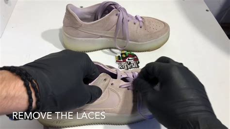 How To Clean Suede On Nike Airforce Youtube