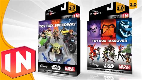 Disney Infinity Toy Box Speedway Takeover Release Dates Youtube