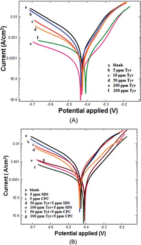 Potentiodynamic Polarization Curves For Mild Steel In 1 M Hcl Solution