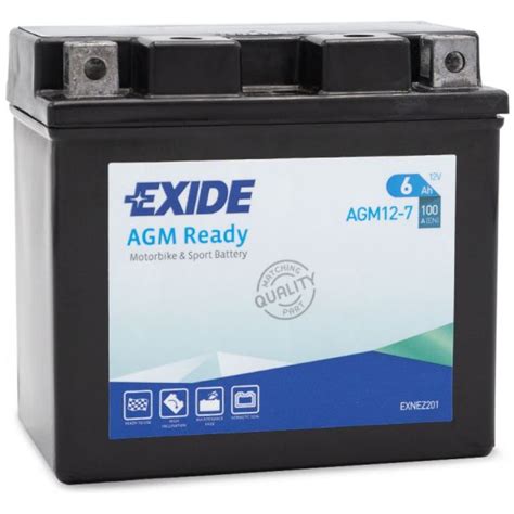 Bike Exide AGM12 7 12V 6Ah MAKS POWER