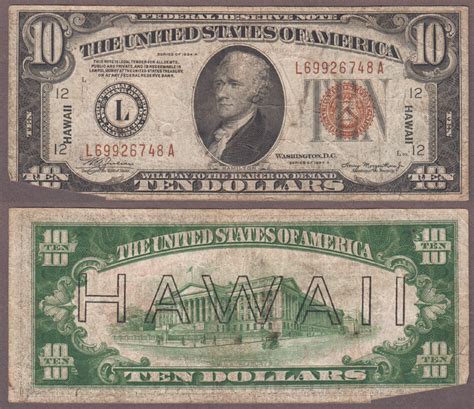 1934-A $10.00 "Hawaii" | Corpus Christi Coin & Currency