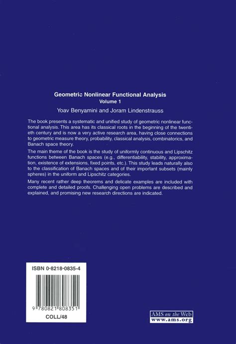 Geometric Nonlinear Functional Analysis Volume 1