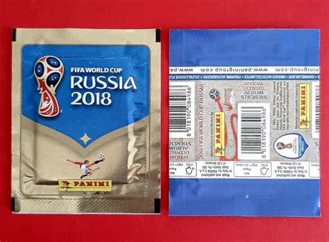 Panini Pack Fifa World Cup Russia 2018 Horiz Spanish Bustina Packet