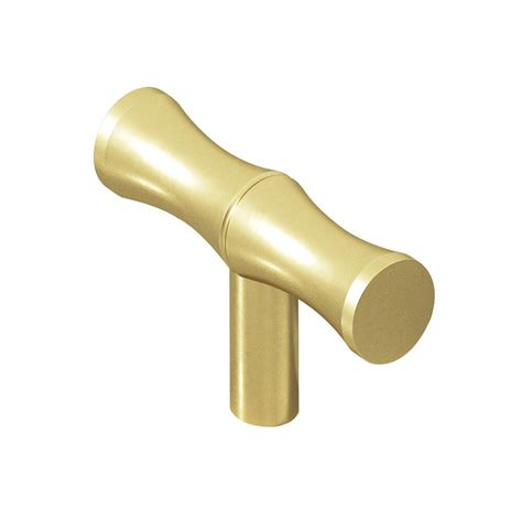 Knobs Collection 1 1 2 Bamboo Knob In Matte Satin Brass By Colonial Bronze 263 M4 Myknobs