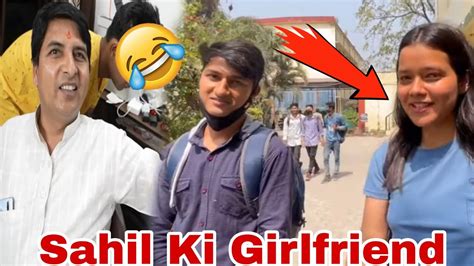 Sahil Ki Girlfriend 😍 Ye Kya Bol Diya Sahil Ko Sourav Joshi Vlogs