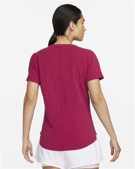 Haut à manches courtes et coupe standard Nike Dri FIT UV One Luxe pour