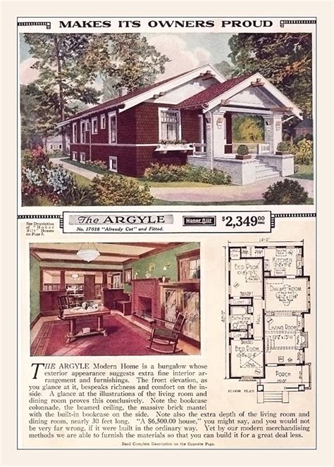 Craftsman Style Homes Craftsman Bungalows Sears Kit Homes Bungalows