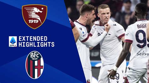 Salernitana Vs Bologna Extended Highlights Serie A Cbs Sports