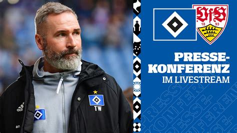 Re Live Matchday Pressekonferenz R Ckspiel Der Relegation Hsv Vs