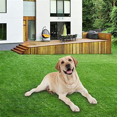 ZGR Artificial Garden Grass 3 Ft X 4 Ft Premium Lawn Turf Realistic