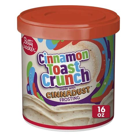 Betty Crocker Frosting Cinnamon Toast Crunch Pop S America