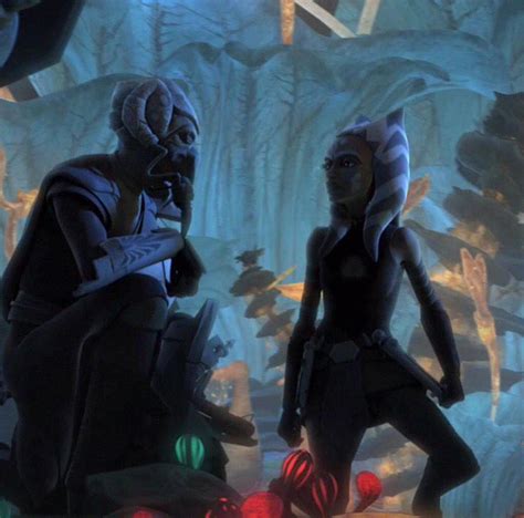 Ahsoka And Plo Koon Star Wars Fandom Star Wars Artwork Star Wars