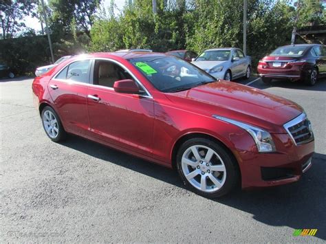 Red Obsession Tintcoat 2014 Cadillac ATS 2 5L Exterior Photo 135275034