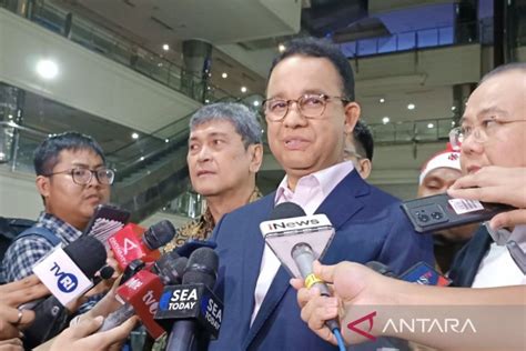 Anies Dukungan JK Lebih Besar Dari Sekadar Masuk Struktur Tim ANTARA