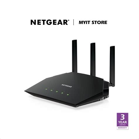 Netgear 4 Stream Ax1800 Wifi 6 Router Rax10 Shopee Malaysia