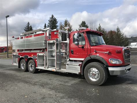 Freightliner Tanker Delivered Fire Trucks