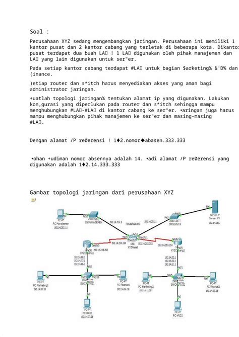 DOCX Konfigurasi Jaringan MID DOKUMEN TIPS