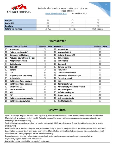 Sprawdzenie Samochodu Przed Zakupem Sprawd Za Co P Acisz Sprawdz