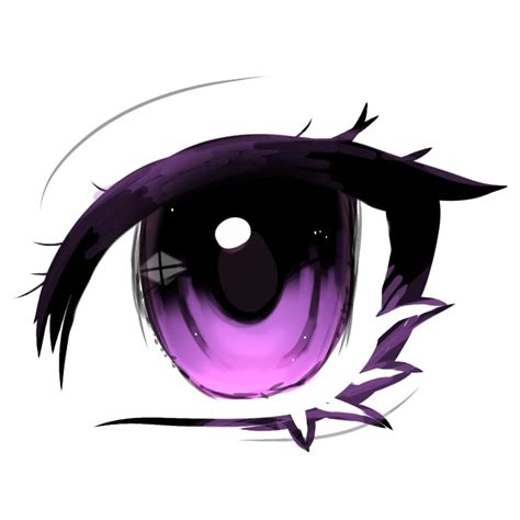 Eye And Eyebrow Png Image Anime Character Girl Purple Eyes Eyebrows Anime Character Eye Png