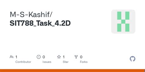 GitHub M S Kashif SIT788 Task 4 2D