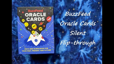 Buzzfeed Oracle Cards Silent Flip Through Youtube