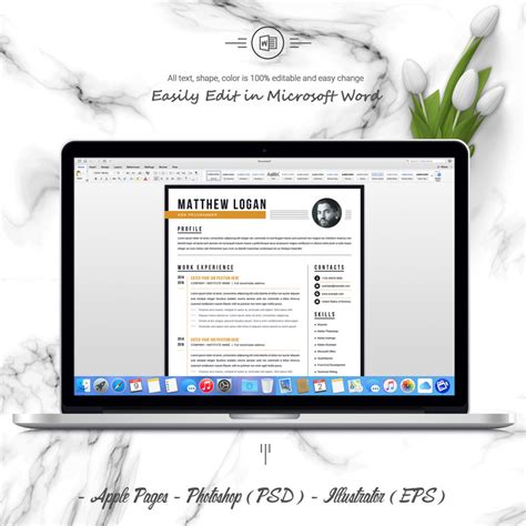 Matthew Resume And Cv Template 192822 Templatemonster