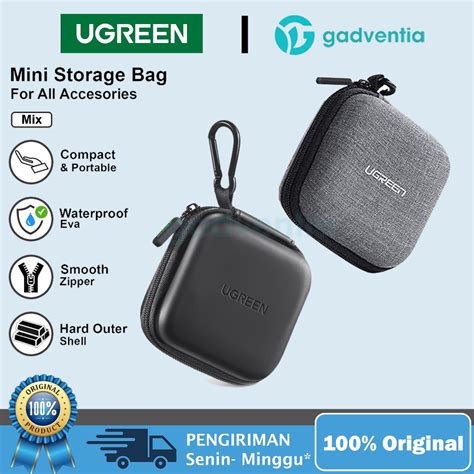 Ugreen Mini Pouch Storage Waterproof For Charger Data Cable Headset