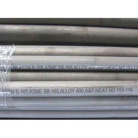 Grey Astm B165 Uns N04400 Monel 400 Pipe At Best Price In Mumbai