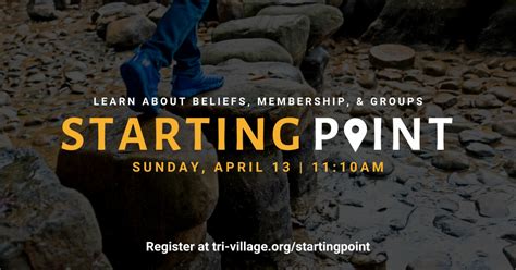 Starting Point Tri Village Christian Church