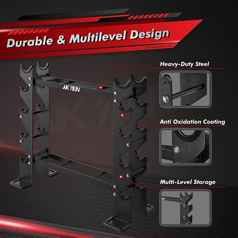 AKYEN Dumbbell Rack Stand Only Weight Rack For Dumbbells