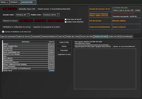 Asa Dedicated Manager Ark Admin Toutes Les Commandes Admin Pour Ark Survival Evolved Et Ascended